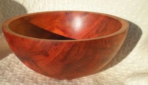 Bowl Finished With Millies Tung Oil
